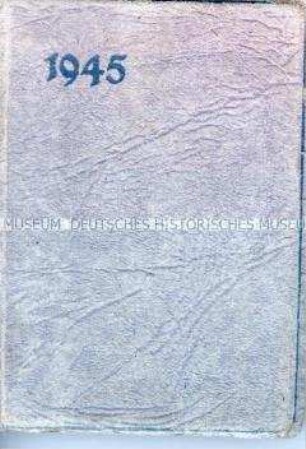 Taschenkalender für das Jahr 1945