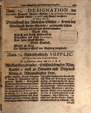 Codex Diplomaticus Equestris Cum Continuatione, Oder Reichs-Ritter-Archiv Mit dessen Fortsetzung. 2,[2]