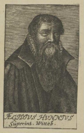 Bildnis des Aegidius Hunnius