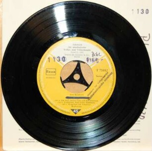 Jahrbuch für musikalische Volks- und Völkerkunde. Band II, 1965. Kurt Reinhard: Türkei