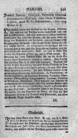 Pannonia veterum monumentis illustrata cum Dacia Tibissana.