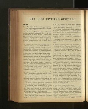 Fra Libri, Riviste E Giornali.