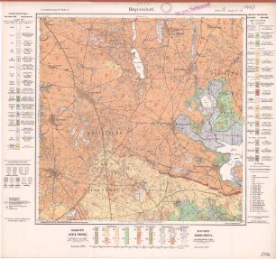 Grad-Abtheilung 29, Blatt 57 [Neue Nr. 2954]: Beyersdorf : geologische Karte