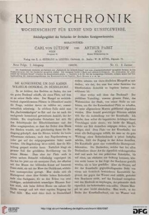 Heft 11 (2. Januar 1890)
