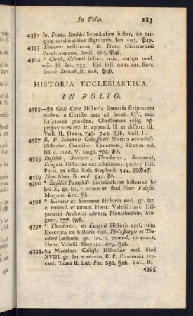 Historia Ecclesiastica
