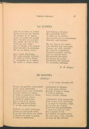 Mi gaucha : (Cifra)