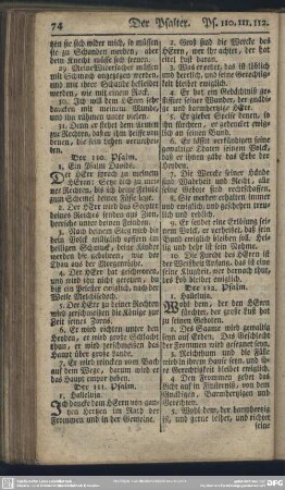 Der 112. Psalm