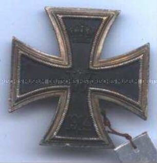 Eisernes Kreuz I. Klasse, Fassung 1914, gewölbte Form