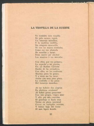 La tropilla de la suerte