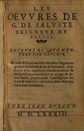 Les Oevvres
