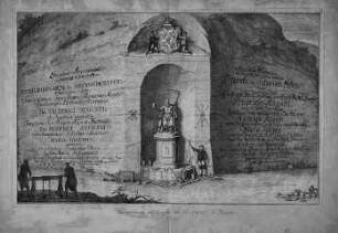 Vue exterieure du Temple de Saturne à Plauen (Titelblatt)