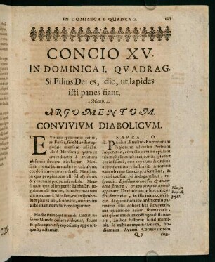 125-132, Concio XV. in dominica I. quadragesime