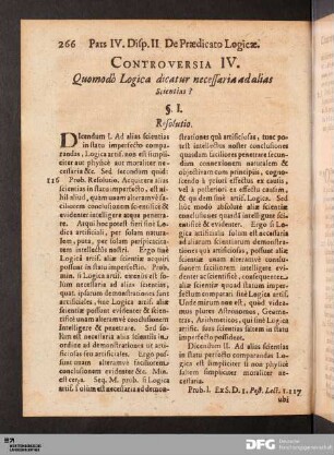 Controversia IV.