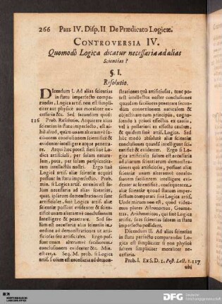 Controversia IV.