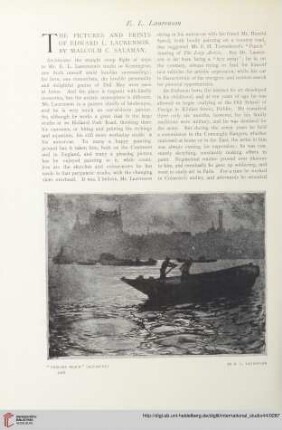 The pictures and prints of Edward L. Laurenson