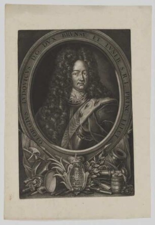 Bildnis des Georgius Lvdovicvs von Braunschweig und Lüneburg