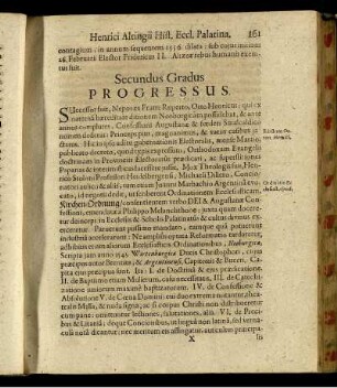Secundus Gradus Progressus.