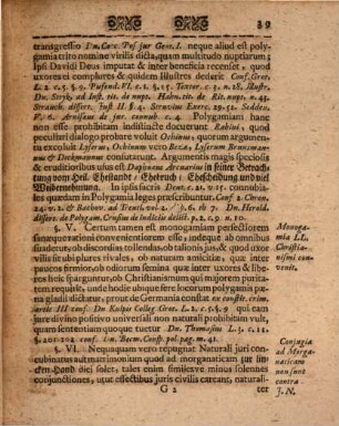 Henr. Ern. Kestneri, D. & in Acad. Rinthel. Profess. Iur. Ordin. Prudentia Iuris Naturalis : Sex Disputationibus exposita, 3. Disputatio Iuris Gentium III. De Iure Connubiali Et Contractuum
