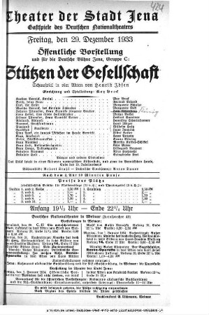 Stützen der Gesellschaft