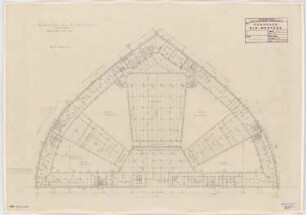 Haus des Rundfunks, Berlin-Charlottenburg: Grundriss KG 1:200