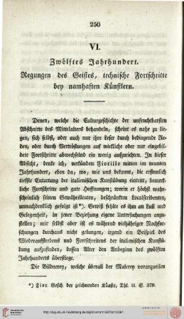 VI. Zwölftes Jahrhundert [...]