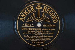 Götterdämmerung : Siegfrieds Erzählung , II. Teil: "In Leid zu dem Wipfel lauscht ich hinauf" / (Richard Wagner)
