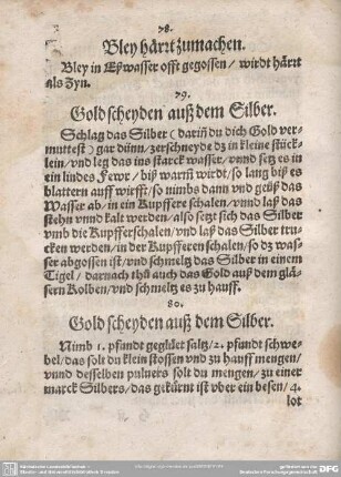78. Bley hart zumachen.