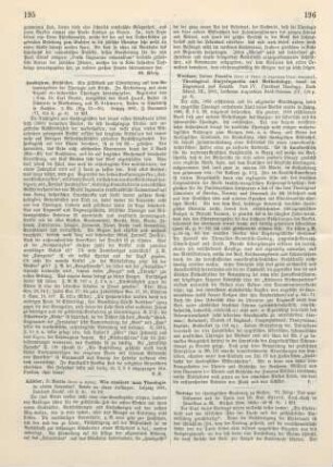 196-197 [Rezension] Vorträge der theologischen Konferenz zu Gießen ; 6