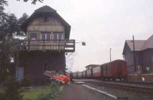 Nordhausen Nordbahnhof Stw Lok Baureihe 99.7 Nahverkehrszug