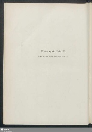 Tafel IV