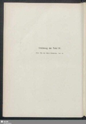 Tafel IV