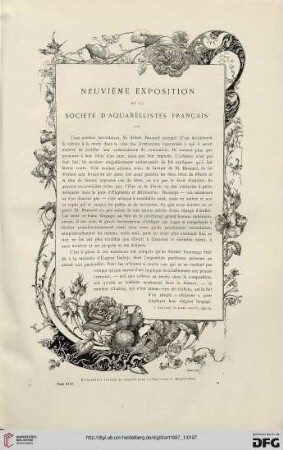 13: Neuvième exposition de la Société d'Aquarellistes Français, [2]