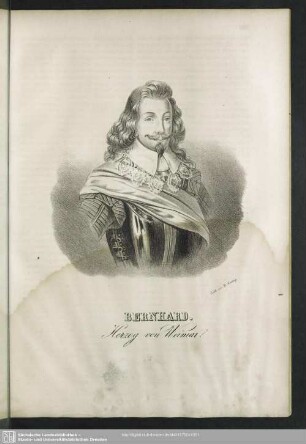 Bernhard. Herzog von Weimar