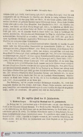 III. Die englische Kunst des 19. Jahrhunderts