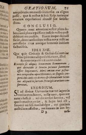 71-79, Idea XVII - XVIII