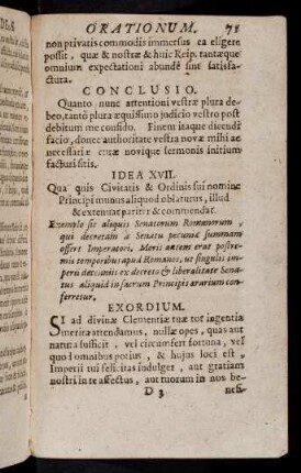 71-79, Idea XVII - XVIII