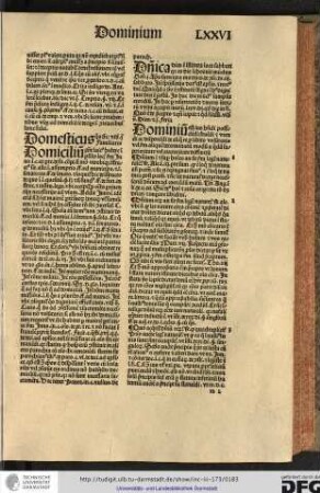 Domicilium potest laicus habere in pluribus locis secundum Innocentum...