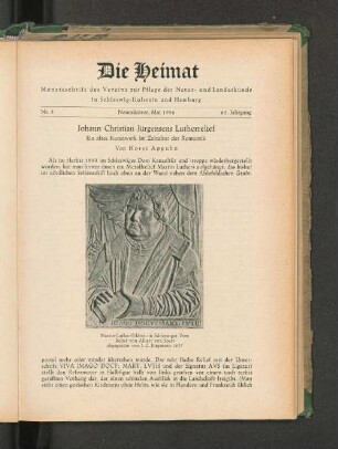 Nr. 5 Neumünster, Mai 1956 63. Jahrgang