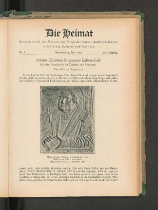 Nr. 5 Neumünster, Mai 1956 63. Jahrgang