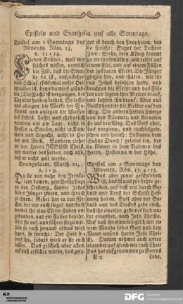 Episteln und Evangelia