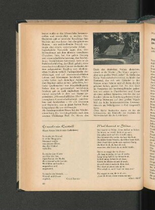 Gedicht: Es wuchs ein Kristall (Hans Anton Schütt zum Gedächtnis).