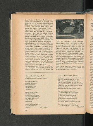 Gedicht: Es wuchs ein Kristall (Hans Anton Schütt zum Gedächtnis).