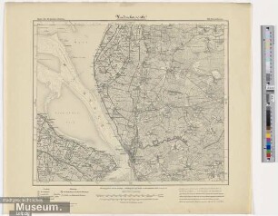 Karte des Deutschen Reiches. 143. Bremerhaven.