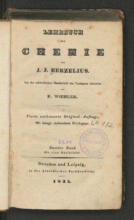 Bd. 2: Lehrbuch der Chemie