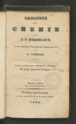 Bd. 2: Lehrbuch der Chemie