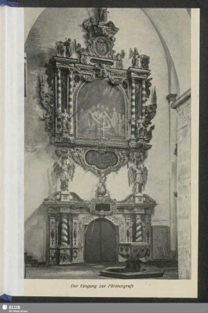 Der Eingang zur Fürstengruft
