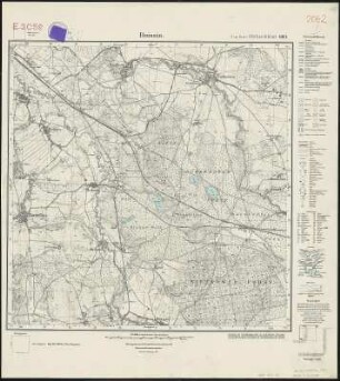 Meßtischblatt 693 : Boissin, 1928 : Boissin. - Hrsg. 1891, einz. Nachtr. 1928. - 1:25000. - [Berlin]: Reichsamt für Landesaufnahme, 1928. - 1 Kt.