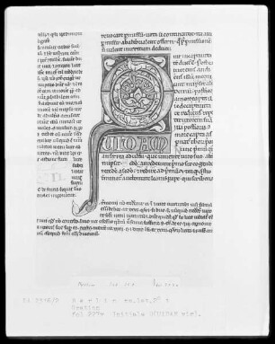 Gratian — Initiale Q(uidam vir), Folio 227verso