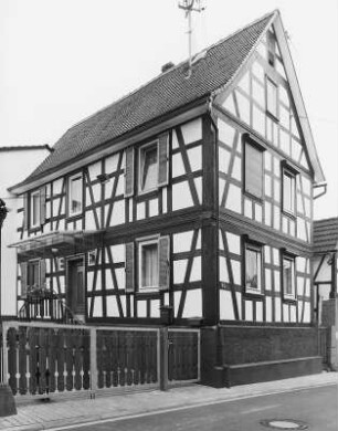 Fachwerkwohnhaus; Büdingen, Mühlstraße 46