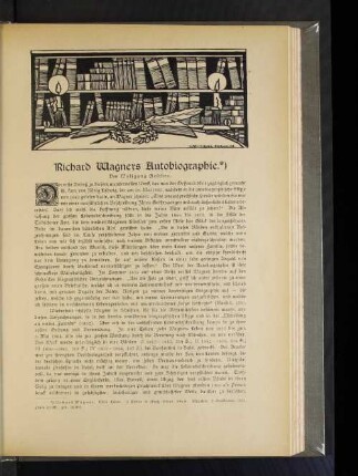 Richard Wagners Autobiographie